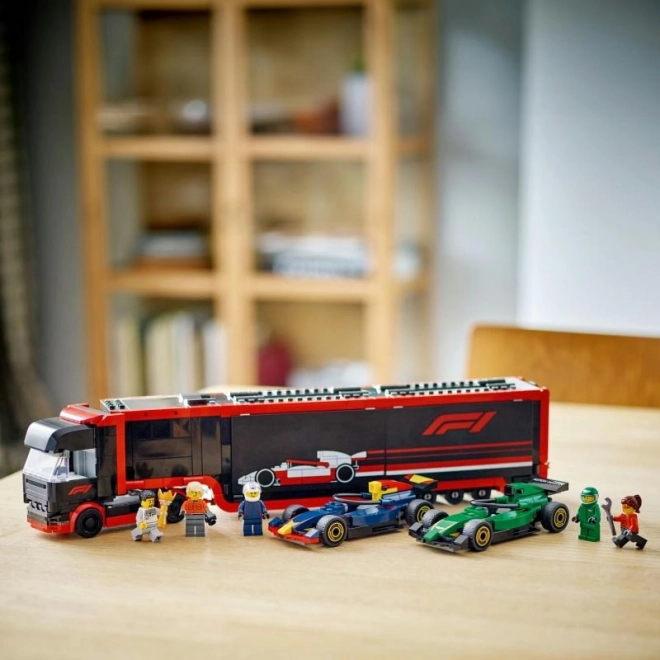 LEGO City F1 kamion s formulemi