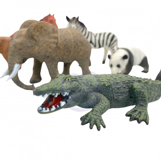 Safari figurky a herní podložka Woopie