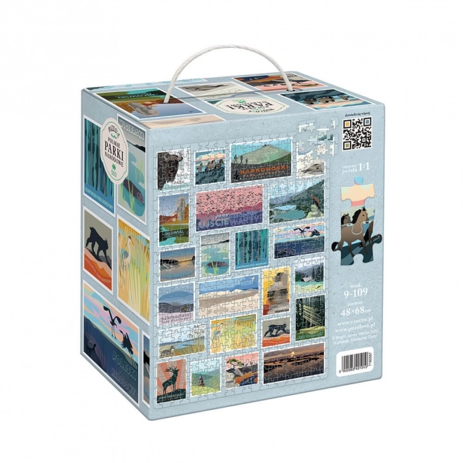 Puzzle 500 prvků Puzzlove - Národní parky