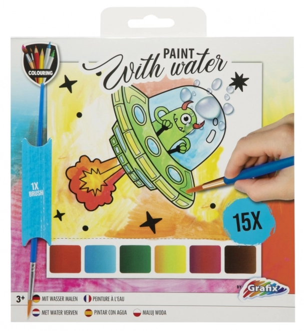 Malování s vodou 15 obrázků