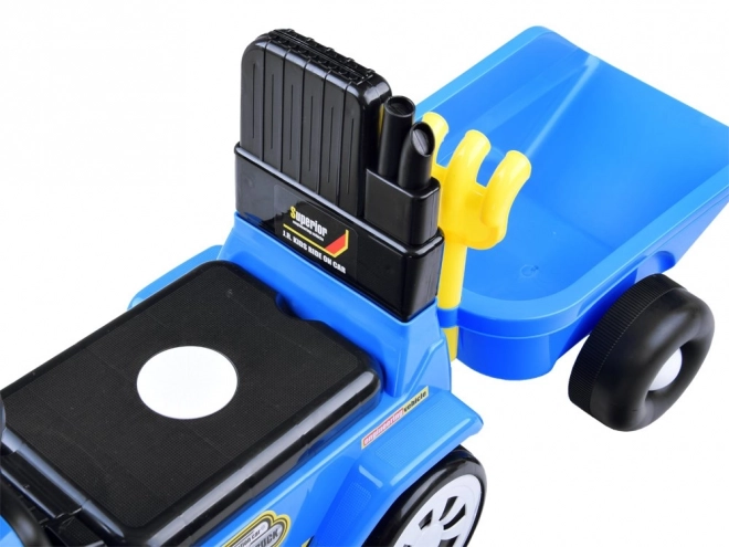 Jeździk Traktor s Přívěsem – Červená