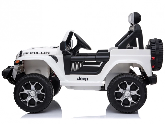 Dětské autíčko na akumulátor Jeep Wrangler Rubicon 4x4 – Bílá