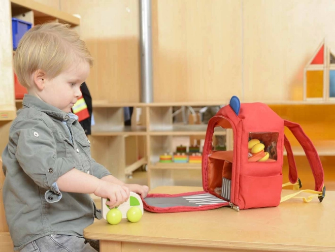 Centrum záchrany Masterkidz v batohu