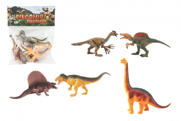 Plastoví dinosauři 16-18 cm, sada 5 ks
