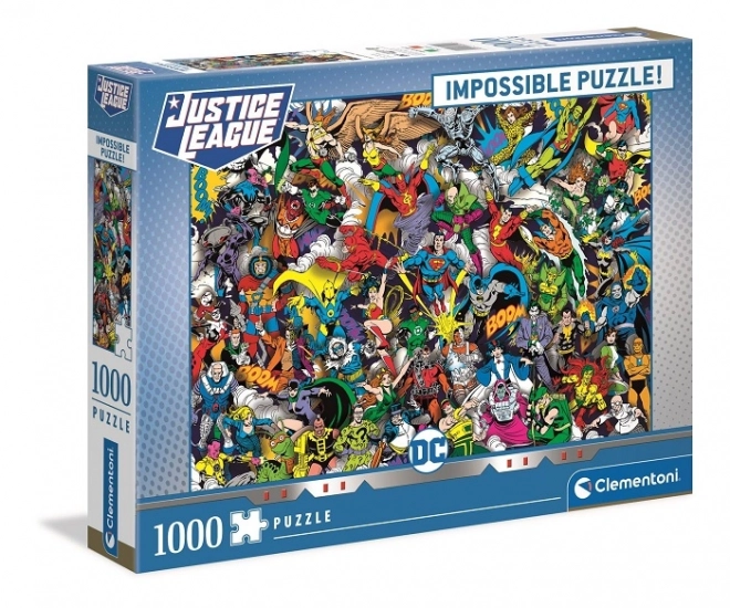 Puzzle 1000 dílků DC Comics liga spravedlnosti