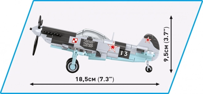 Stavebnice letadla Yakovlev Yak-1b