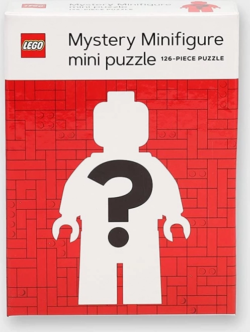 Chronicle Books LEGO® Tajemná minifigurka 126 dílků – červená edice