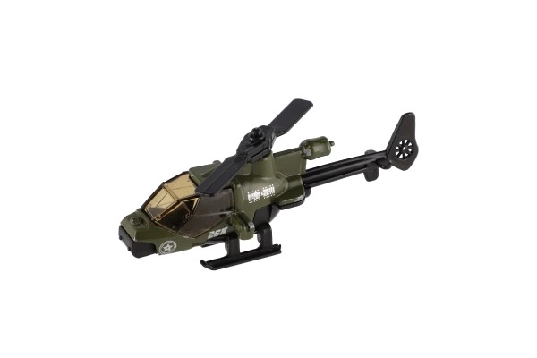 Kovový a plastový vrtulník pro děti 10 cm