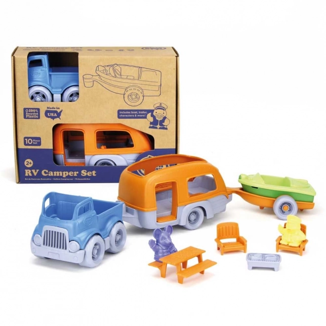Green Toys Sada Na Kempování Pro Děti