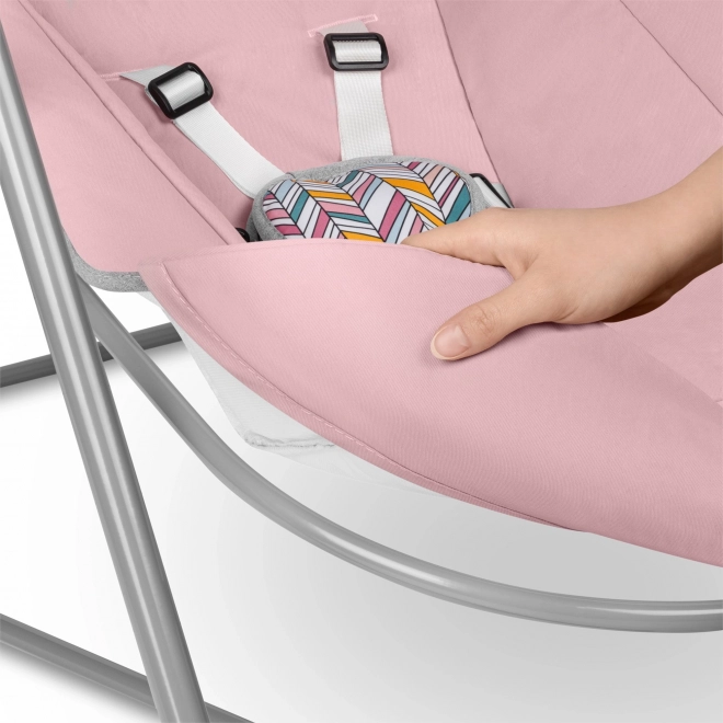LIONELO Dětské houpací křesílko Otto – Pink Baby