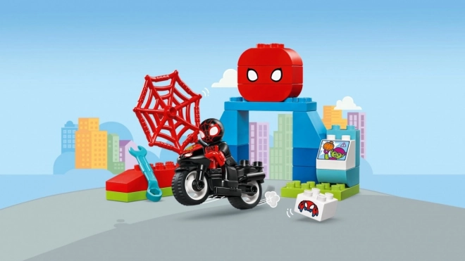 LEGO DUPLO Spidey a dobrodružství na motocyklu