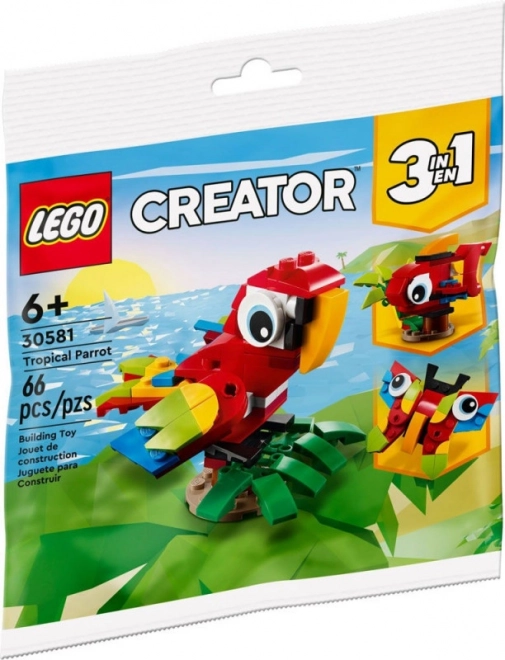 LEGO Creator 3v1 30581 Tropický papoušek