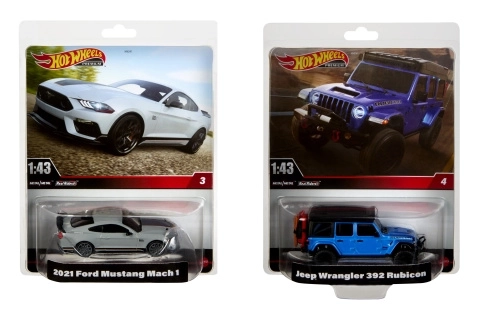 Premium vozidla Hot Wheels 1:43