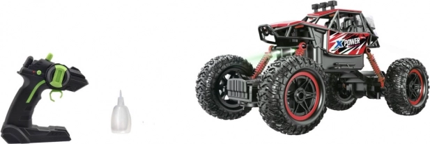 Červené RC terénní auto 1:14