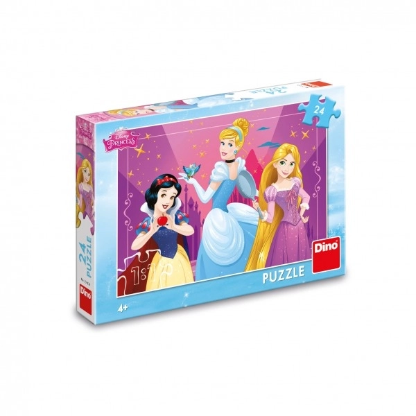 Dino Puzzle Odvážné  princezny 24 dílků