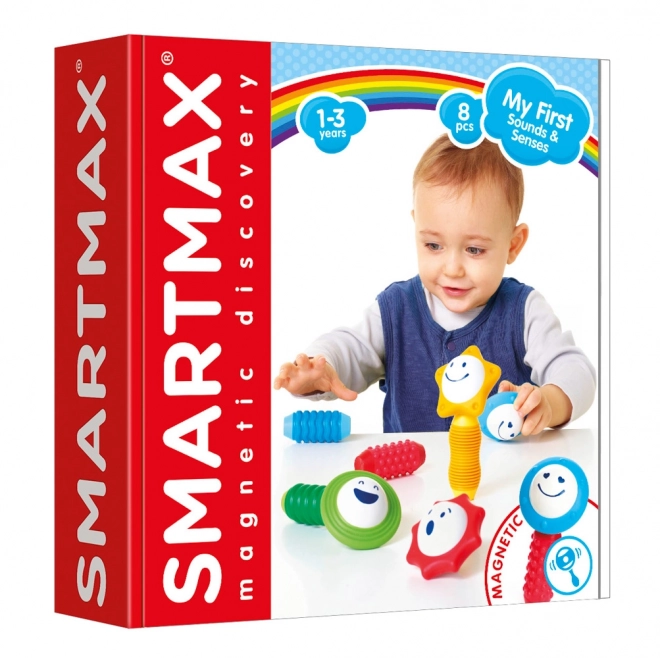 SmartMax magnetická stavebnice pro rozvoj smyslů - 8 dílků
