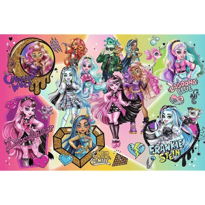 Puzzle 300 dílků Zombie vrcholem Monster High