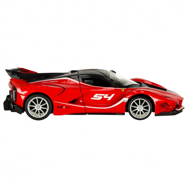 Dálkově ovládané auto Ferrari FXX červené