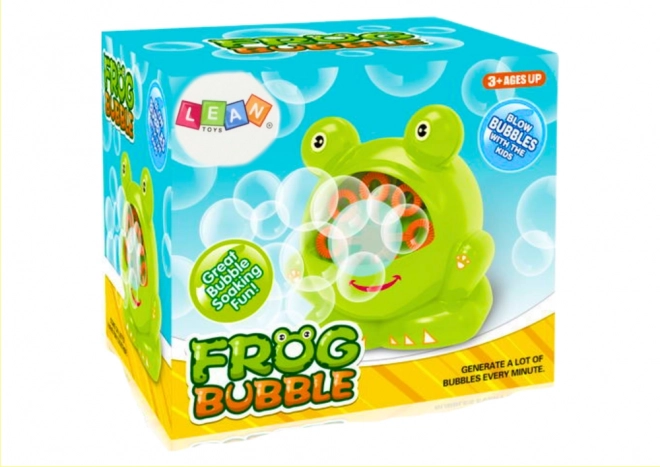 Mýdlové bubliny Machine Frog