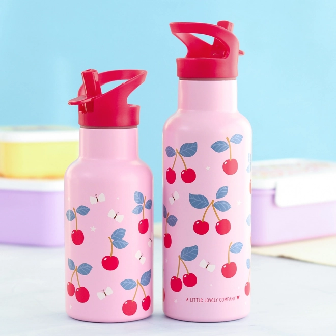 Nerezová láhev na pití Třešně 500 ml