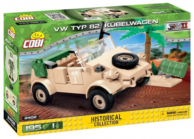 COBI 2402 II WW VW typ 82 Kubelwagen, 195 k, 1 f