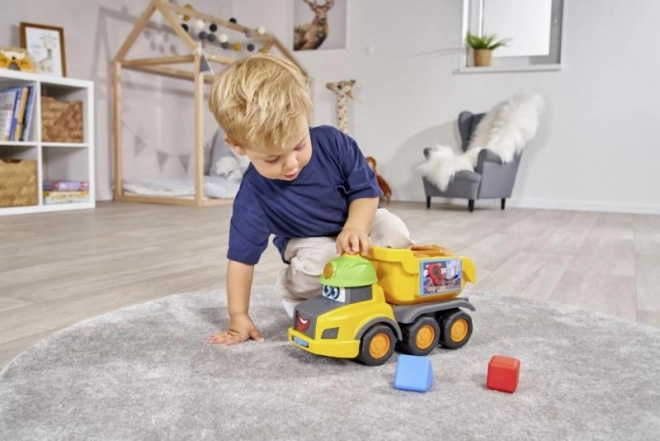 Dětská nákladní autíčko Volvo Harry s kostkami