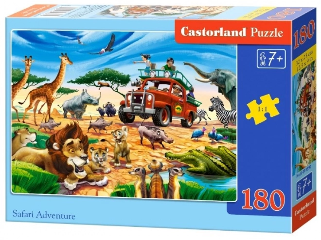 Safari Adventure Puzzle 180 dílků