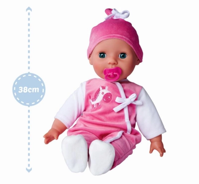 Panenka Laura s dětským žvatláním 38 cm