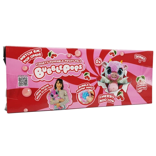 Vonný plyšák Bubble Pops - Třešňová Kravička