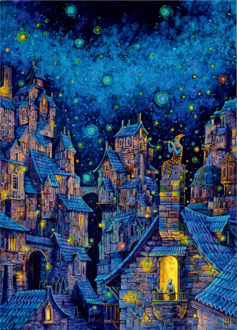 Puzzle Imaginace od Roch Urbaniak - Koncert na komíně 1000 dílků
