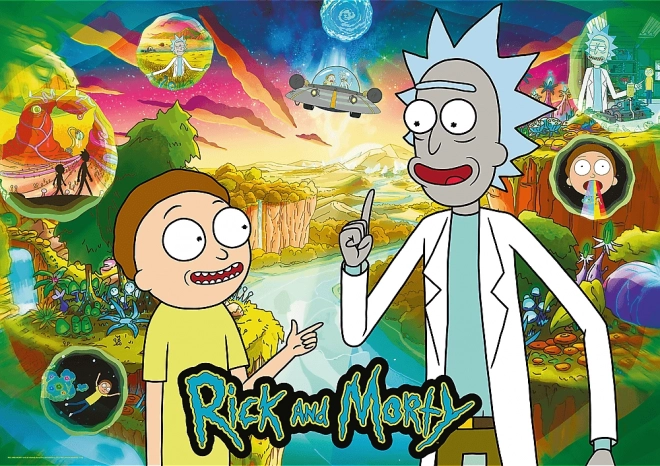 Trefl Puzzle 1000 dílků Rick a Morty