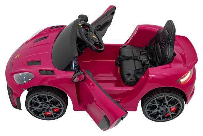 Dětský elektrický vůz Porsche 718 lakovaný – Růžový