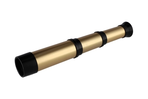 Dalekohled pirátský plast 19cm 2 barvy v krabičce 5x19x5cm 8ks v boxu