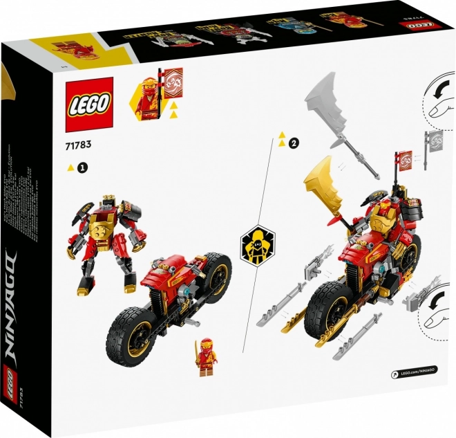 LEGO® NINJAGO® 71783 Kaiova robomotorka EVO