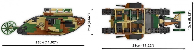 Stavebnice tanku Mark I