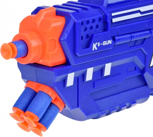 Hračka pistole SPACE GUN s pěnovými a gelovými náboji