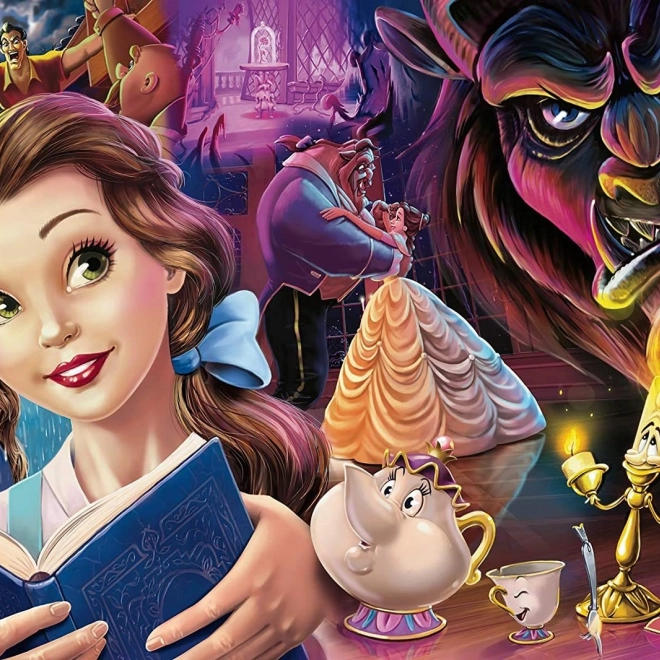 Puzzle Disney Kráska a Zvíře 1000 dílků
