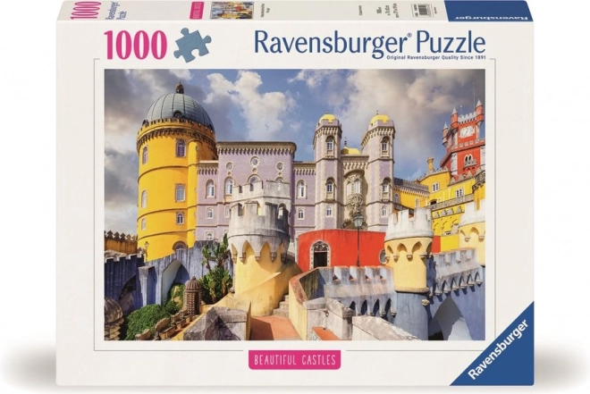 ravensburger puzzle impozantní hrady a zámky: pena, portugalsko – 1000 dílků
