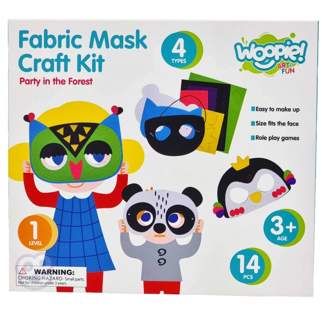 Kreativní sada filcové masky Woopie Art&Fun