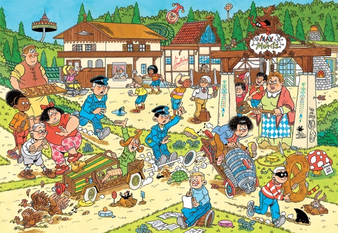 JUMBO Puzzle JvH Junior 9: Efteling Max a Moritz 360 dílků