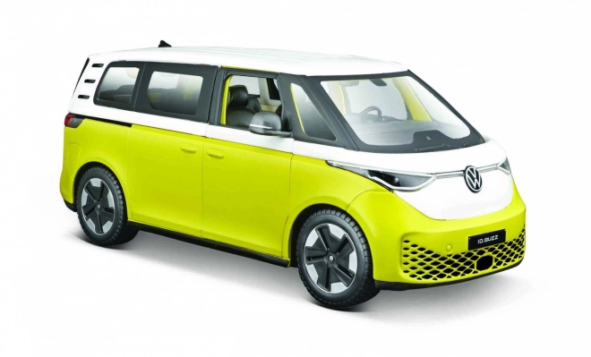Kovový model Volkswagen 2023 ID. Buzz žlutý 1:24