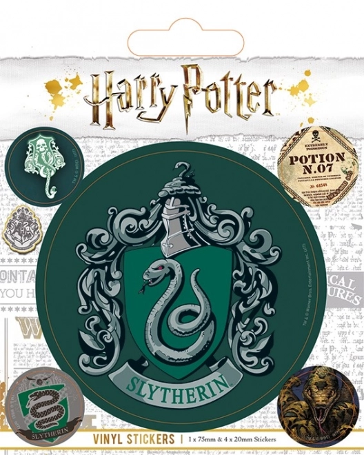 Sada samolepek Harry Potter Zmijozel