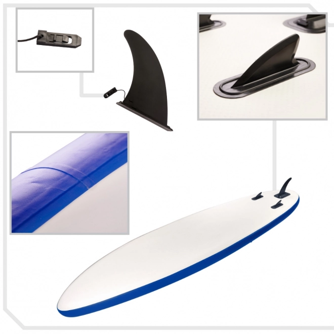 SUP Nafukovací prkno s příslušenstvím Paddleboard 320cm 130kg