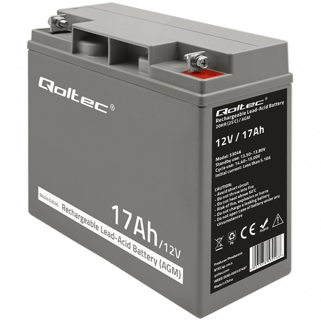 Baterie AGM 12V | 17Ah | max. 255A