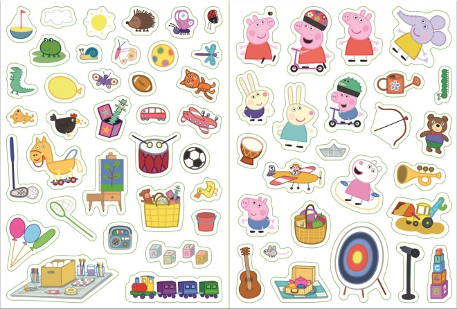 Magnetické puzzle Peppino hřiště, Prasátko Peppa