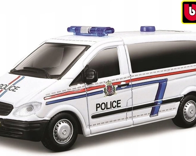 Bburago Mercedes‑Benz Vito policejní dodávka 1:50