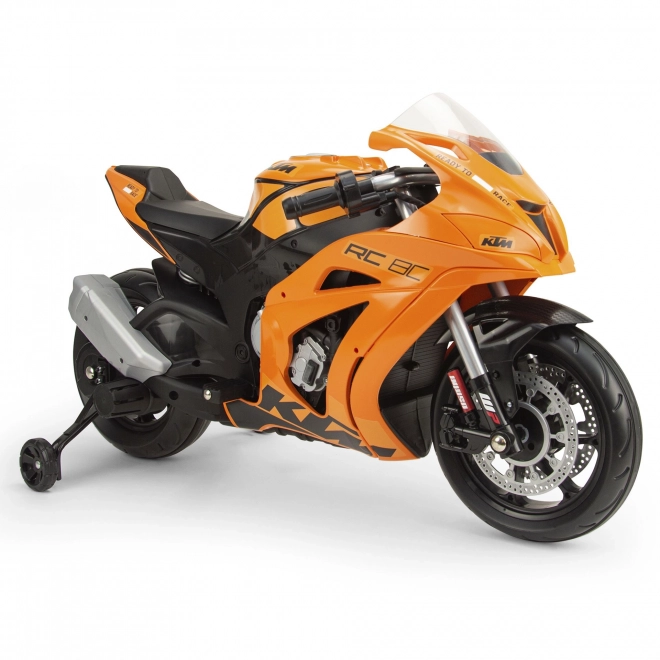 Dětská elektrická motorka KTM RC8C 12V se zvuky