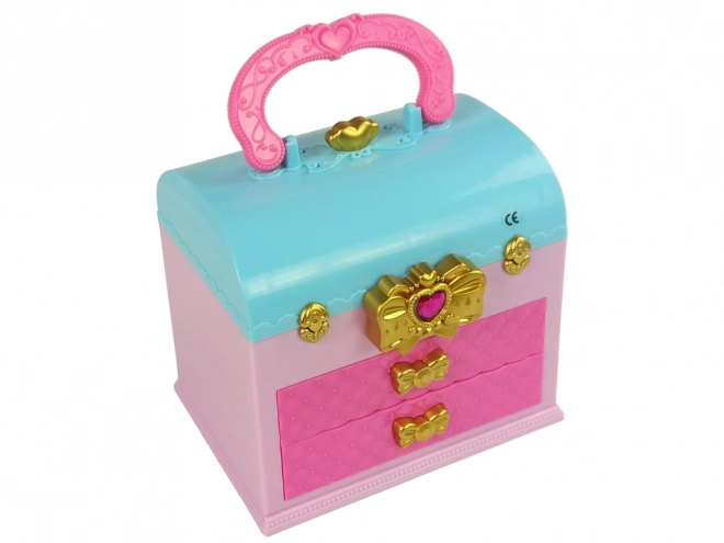 Makeup Beauty Set Toaletní skříňka Pink Bow