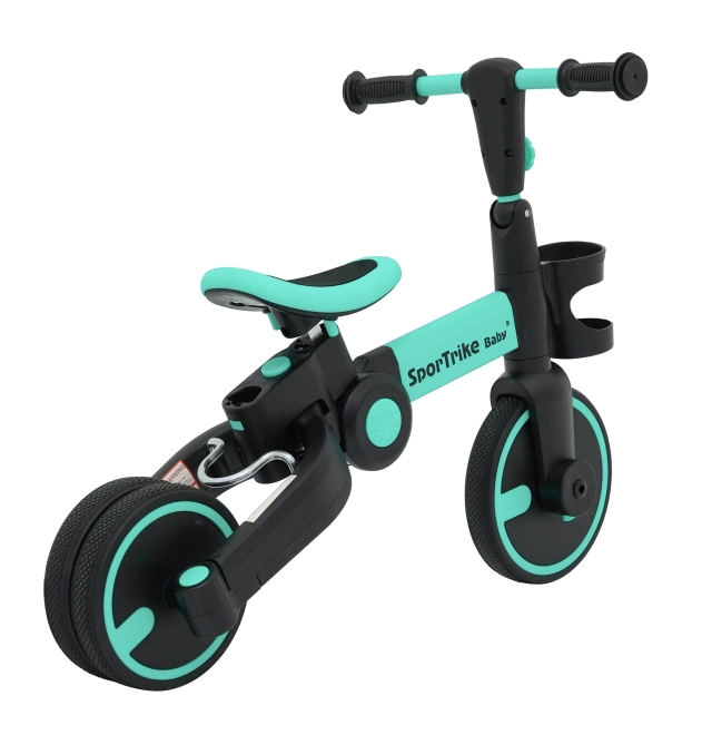 Dětské odrážedlo Happy Bike 3v1 – Tyrkysové