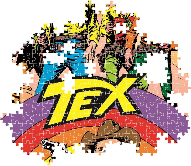 CLEMENTONI Puzzle Tex 1. motiv 1000 dílků